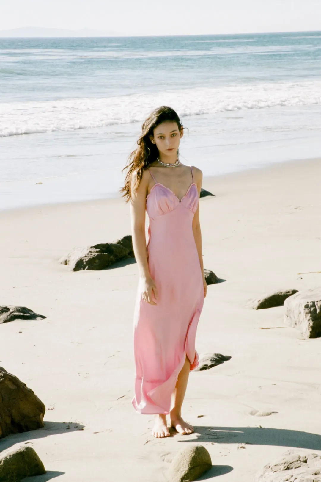 Hansen & Gretel Hayley Dress Taffy Pink Size 10 for rent on The Volte - main image