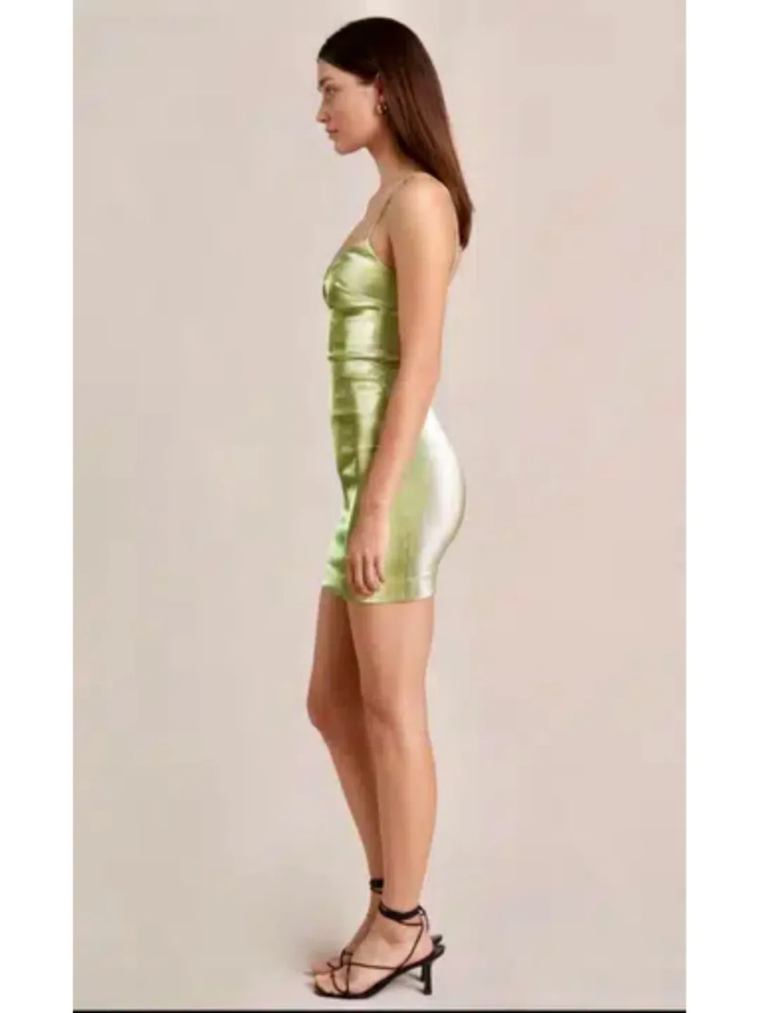 Bec & Bridge Lime Cordial Dress Green Size AU 6 for rent on The Volte - main image