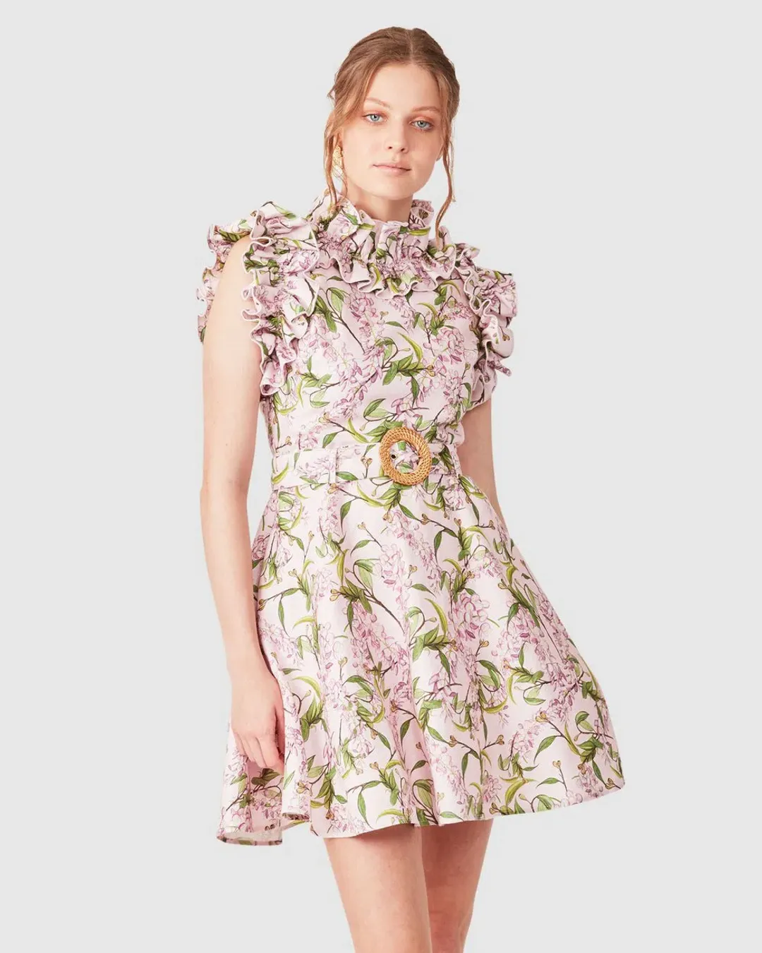 Torannce Sedgwick Mini Dress Floral Size 6 for rent on The Volte - main image