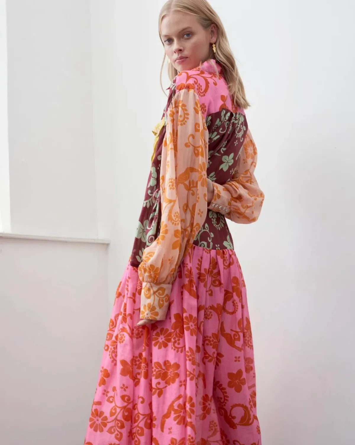 Alemais Luis Dress Print Size 6 - Image 5