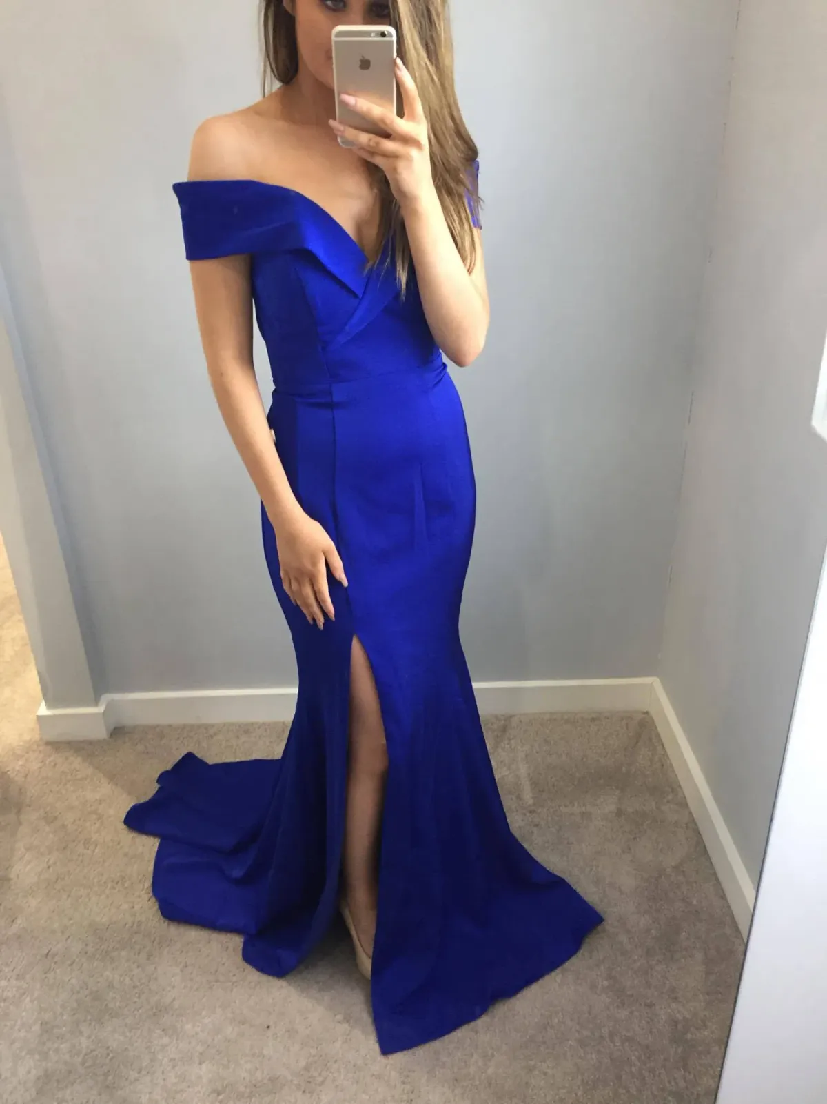 Jadore JX003 Gown Blue Size 10 - Image 3