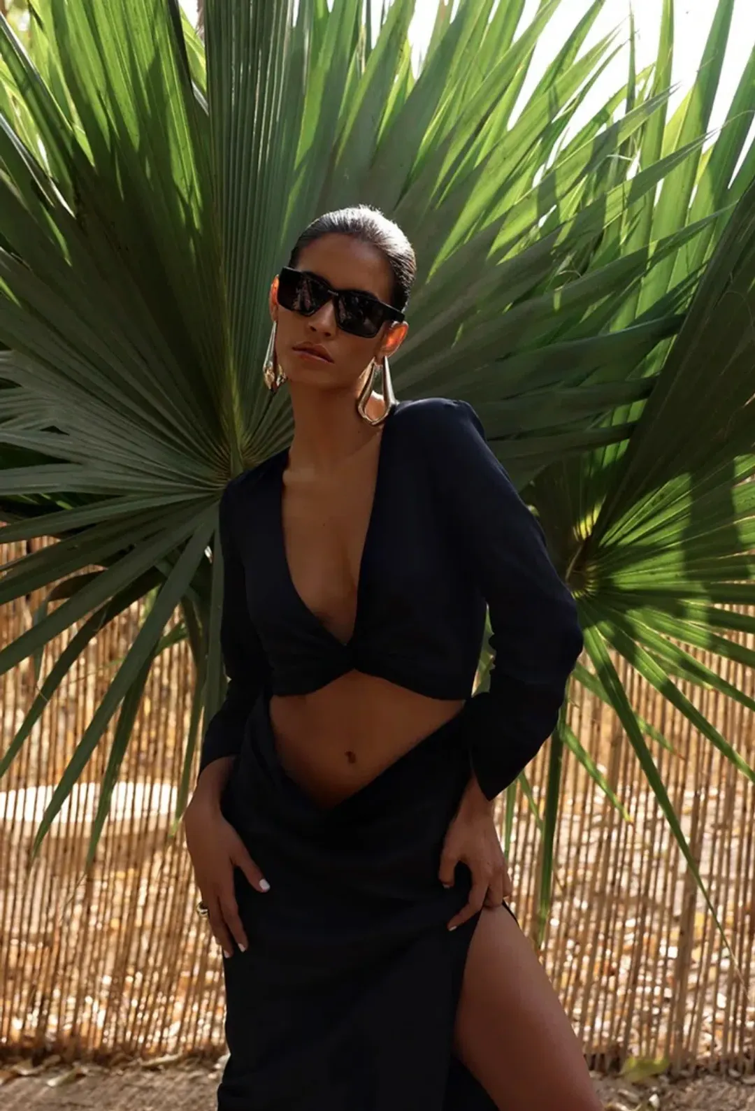 Rat & Boa Costella Dress Black Size 8 for rent on The Volte - main image