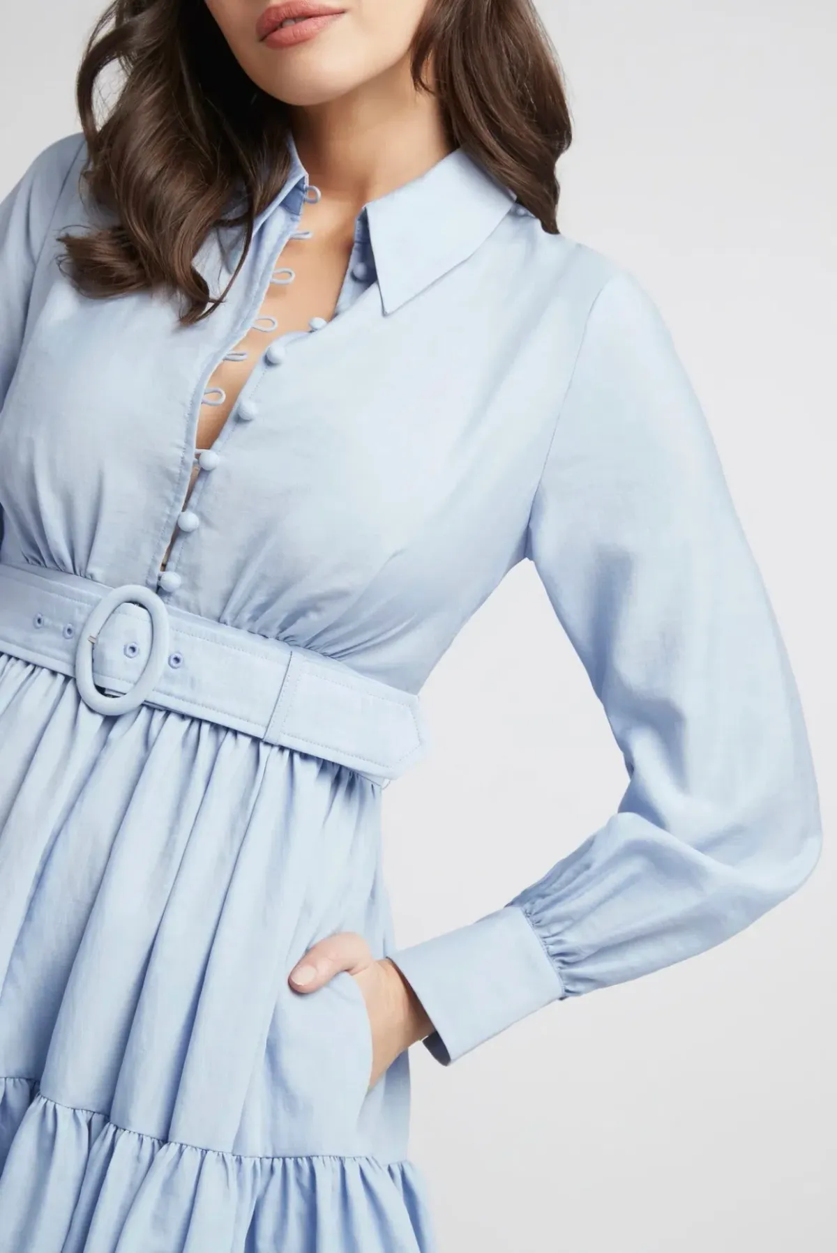 Sheike Abigail Dress Blue Size 8 - Image 2