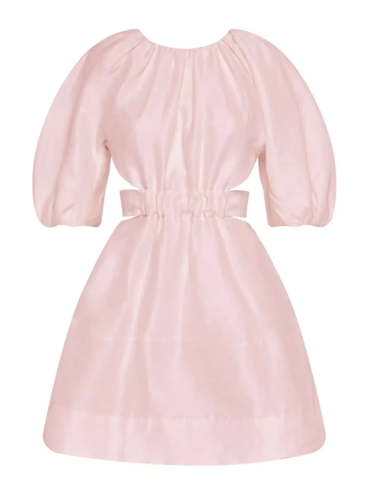 Aje Psychedelia Cut Out Mini Dress Pink Size 16 - Image 5