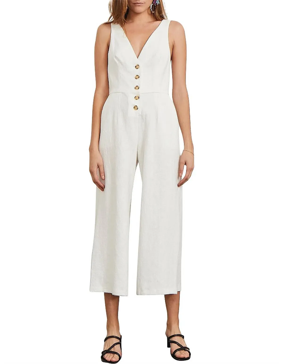 Bec and bridge Natural Woman Jumpsuit White Size 8 - Image 1