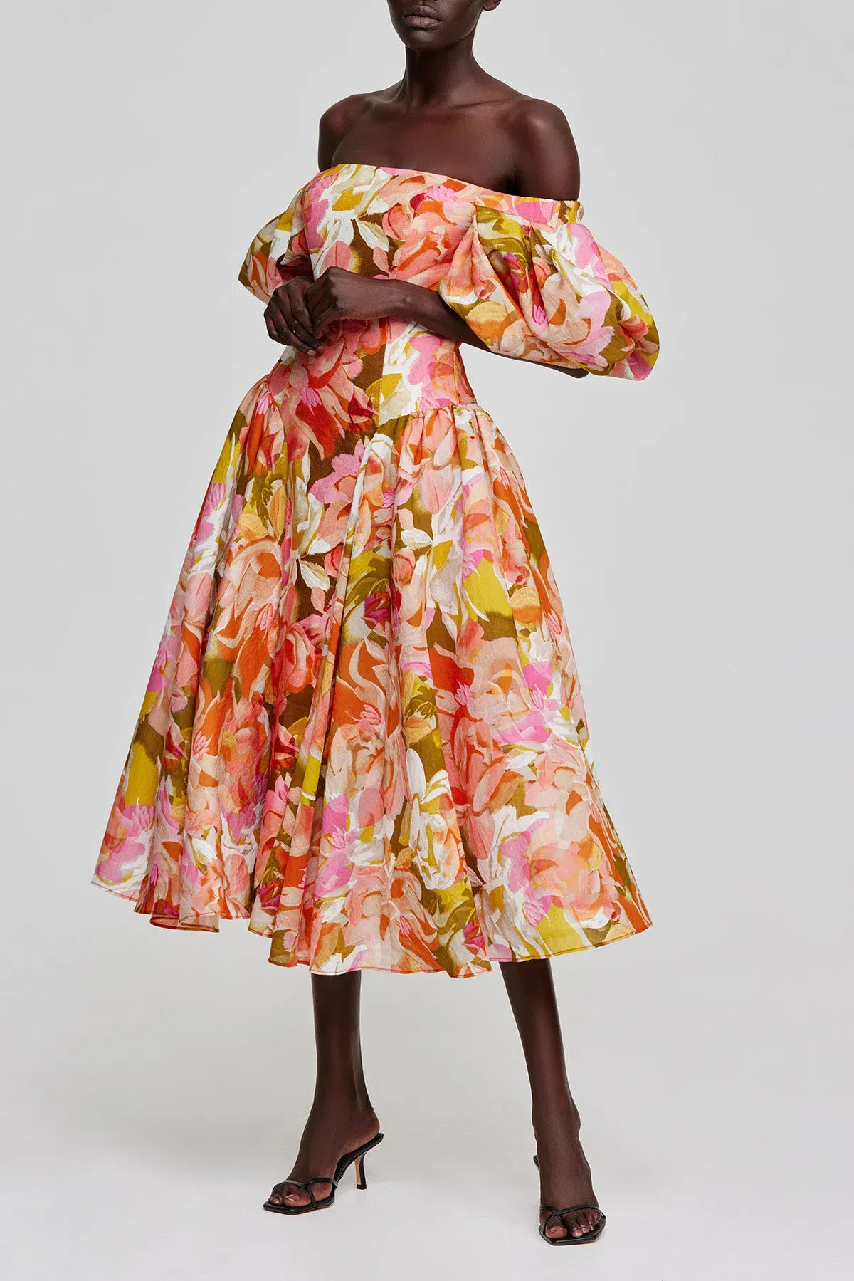 Acler Porter Dress Print Size 8 - Image 3