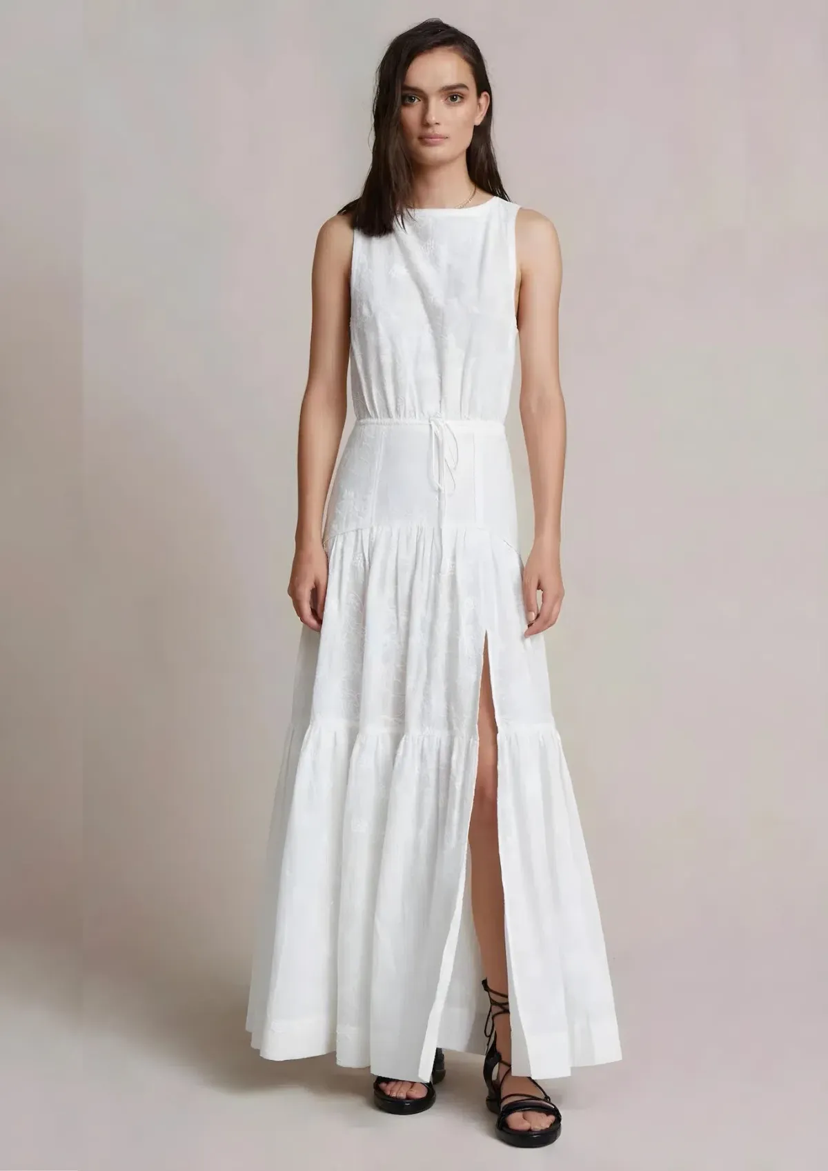Bec & Bridge Sierra Maxi Dress Ivory Size 10  - Image 1