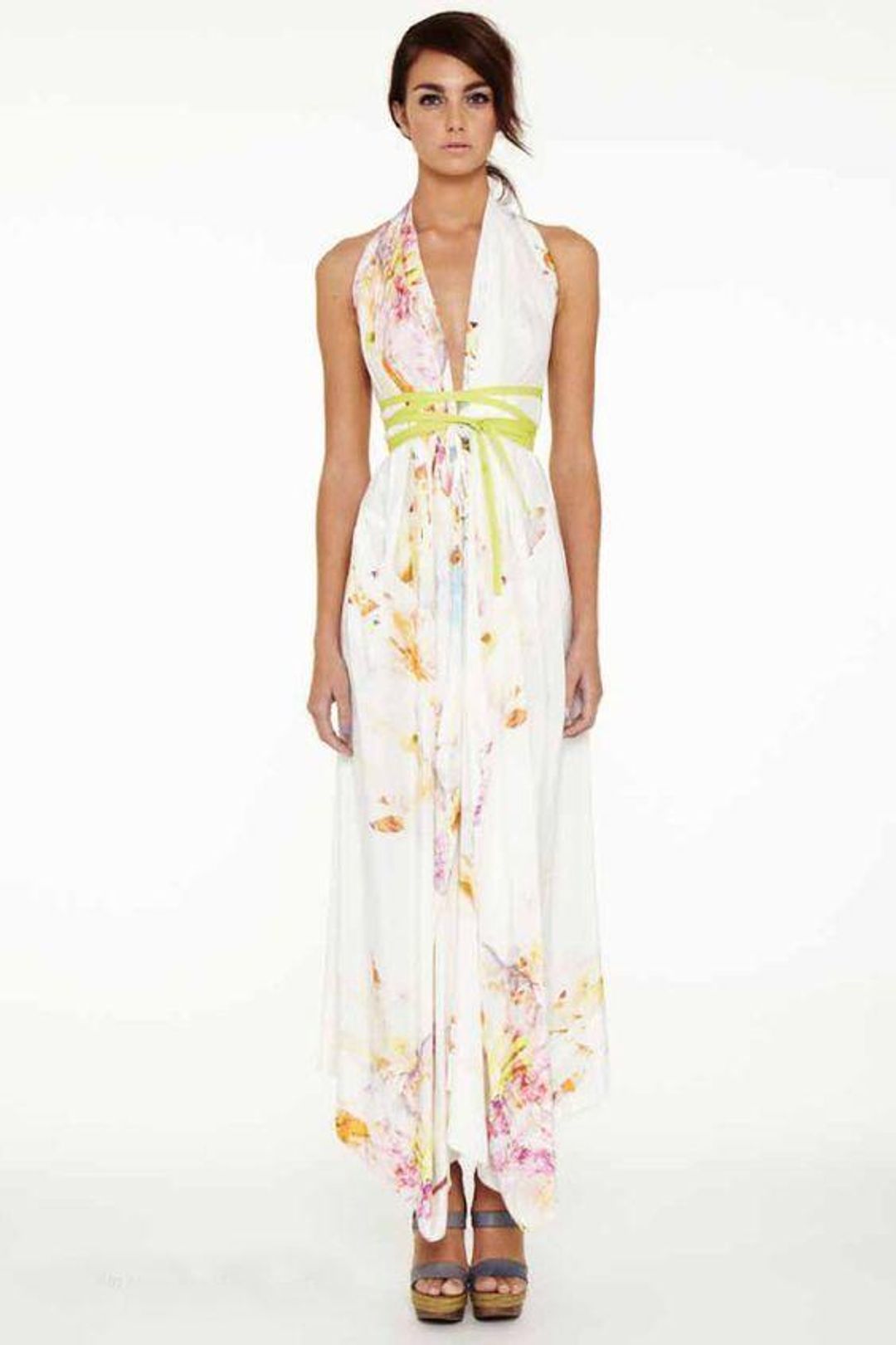 Suboo Printed Maxi Dress Floral One Size  for rent on The Volte - main image