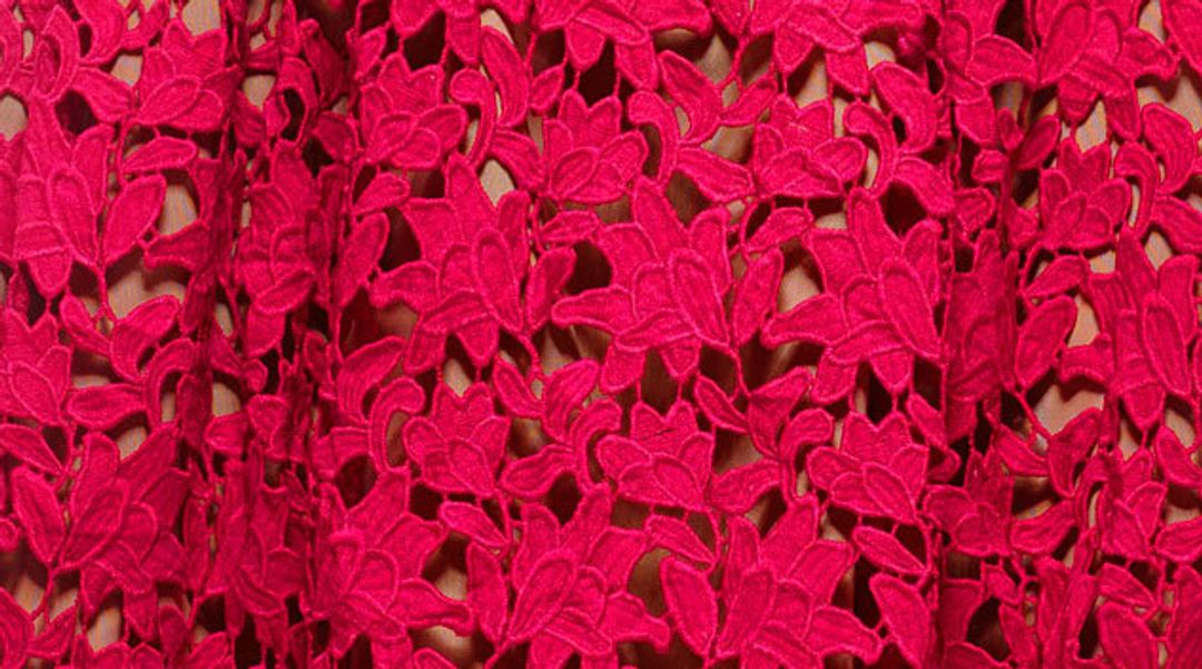 Self Portrait Red Lace Azalea Dress size 8 for rent on The Volte - main image