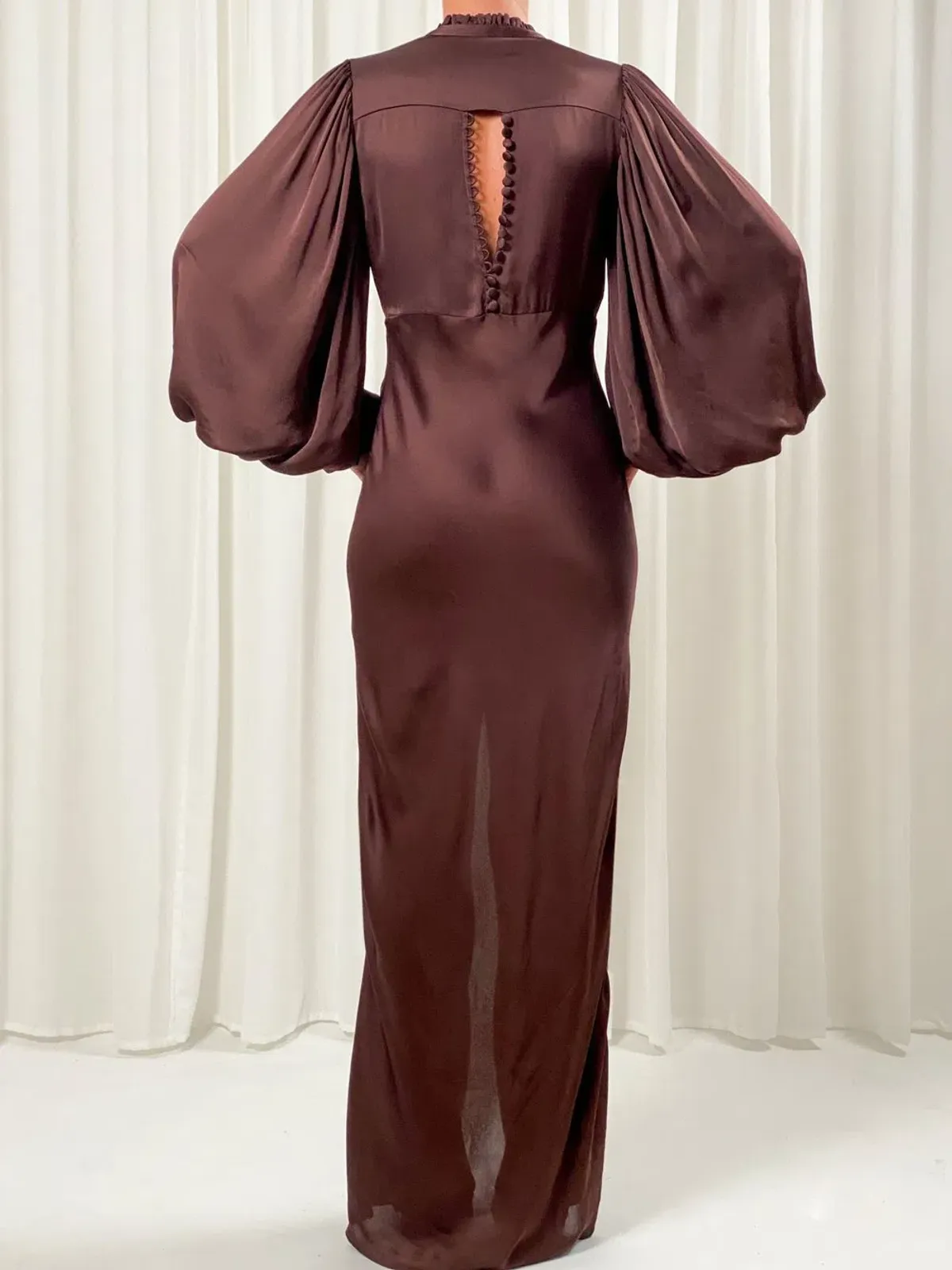 Birgitte Herskind Shila Dress Brown Size 8 - Image 2