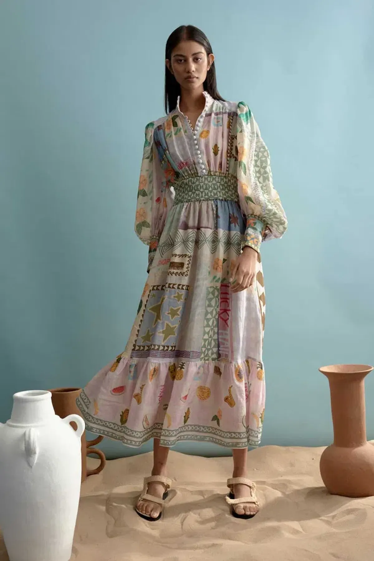 Alemais Emma Gale Shirtdress Dress Print Size 12 - Image 1