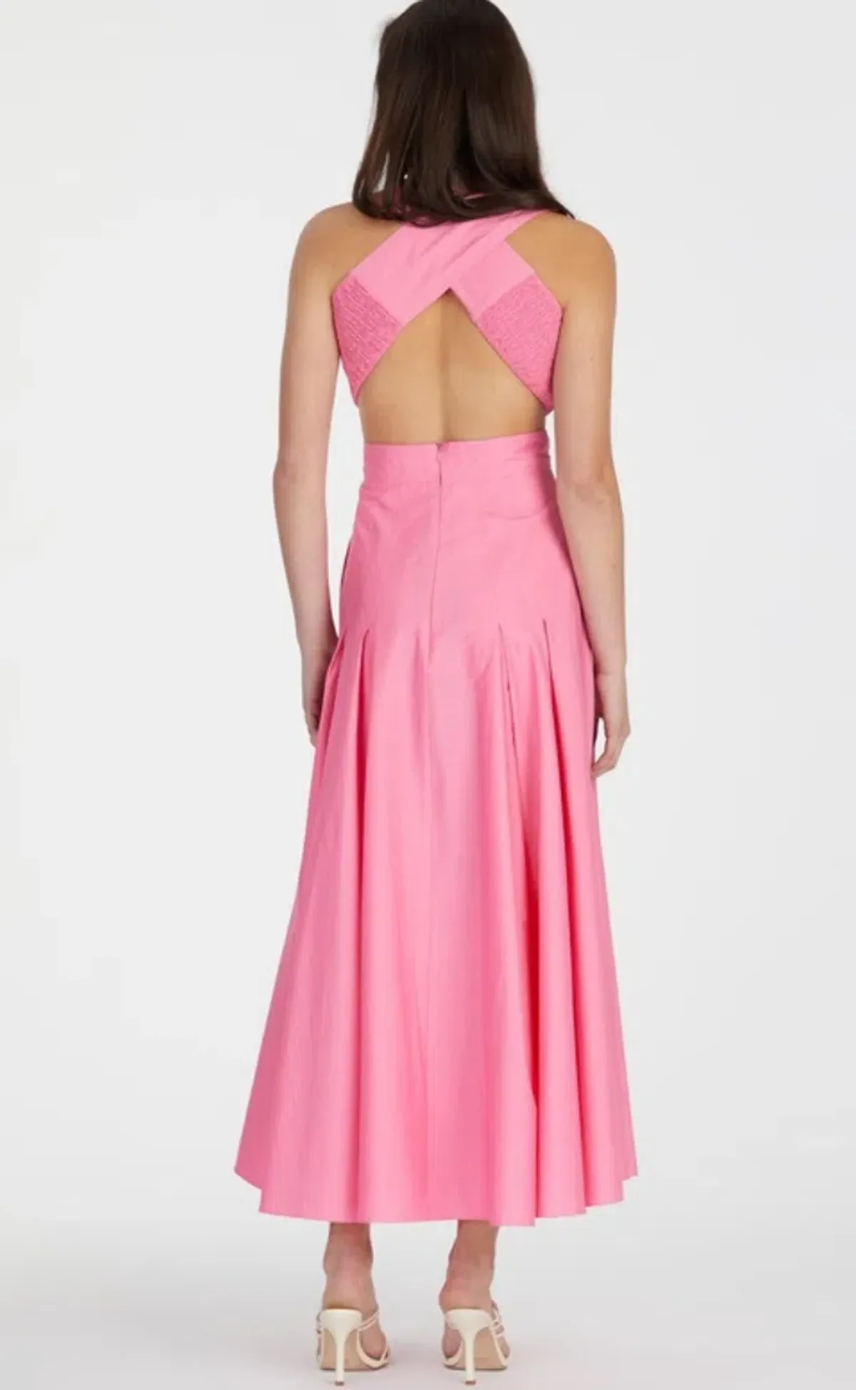 Camilla and Marc Vanderlin Maxi Dress Pink Size AU 12 - Image 2