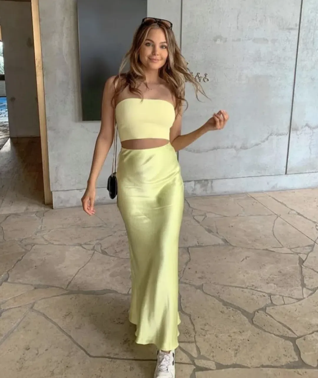 Bec and Bridge Citrus Sweetie Set Yellow Size 6  for rent on The Volte - main image