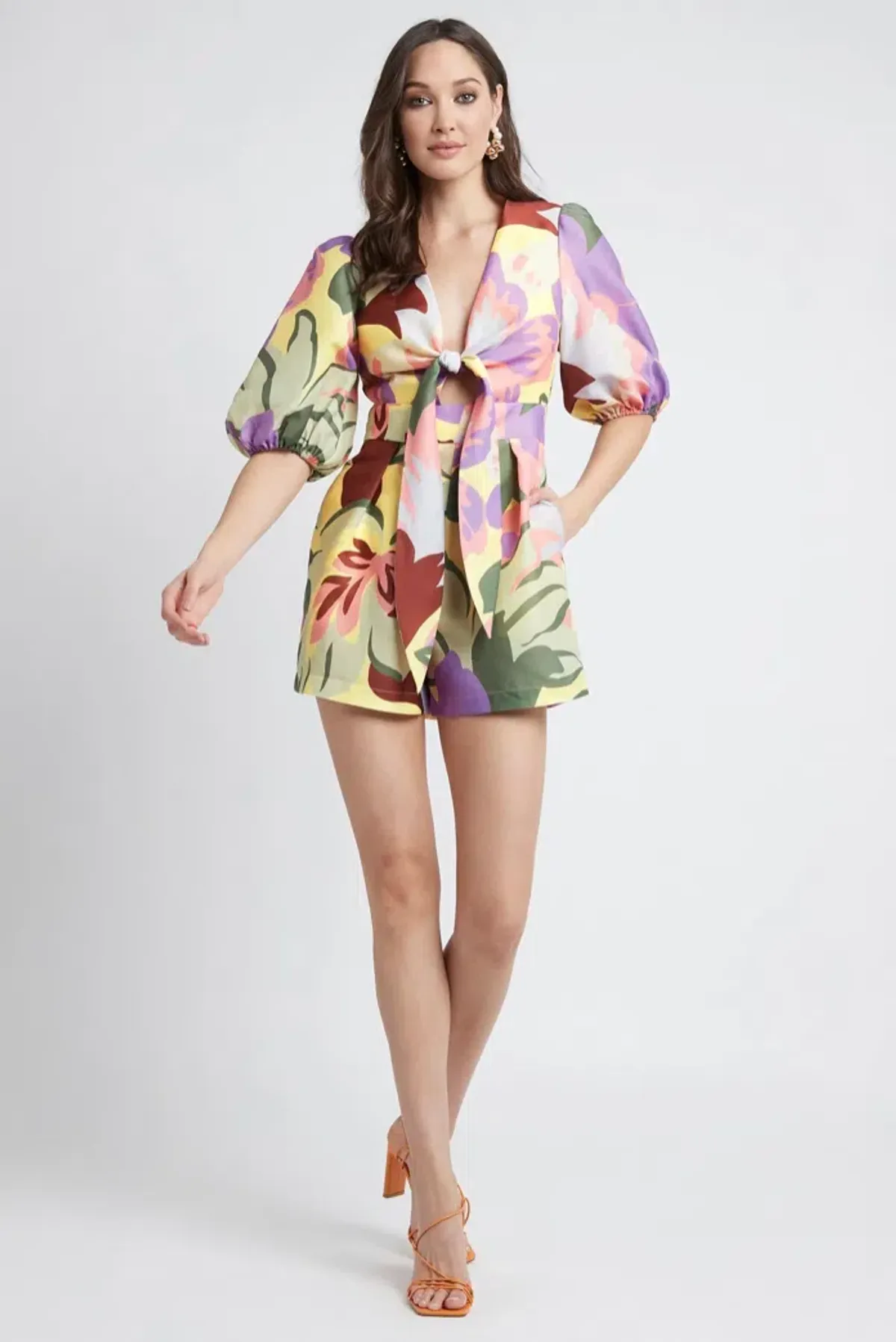 Sheike Valentina Playsuit Print Size 10 - Image 1