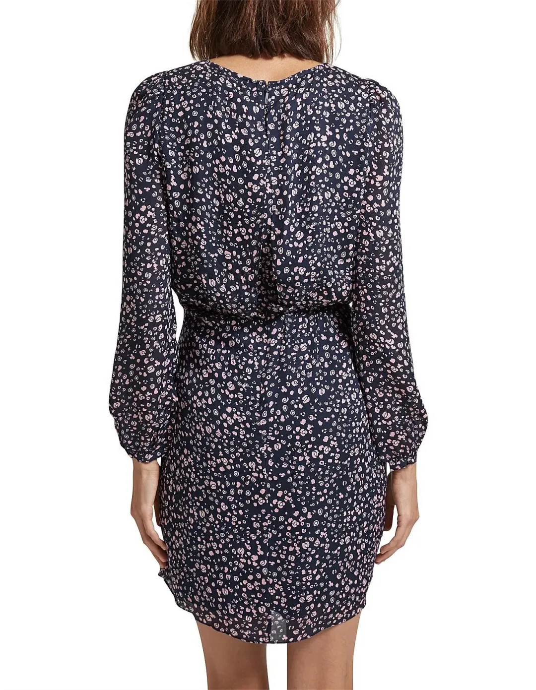 Saba Ida Silk Mini Dress Print Size 8 for rent on The Volte - main image