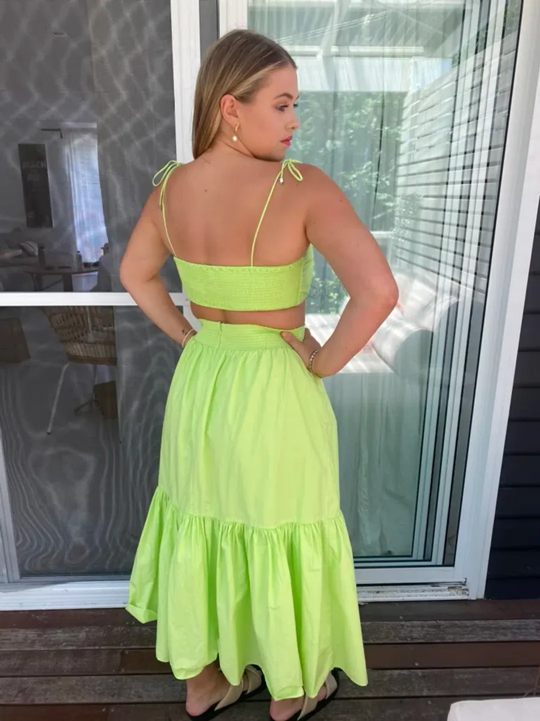 Steele Cameron & Austin Set Green Size 10 for rent on The Volte - main image