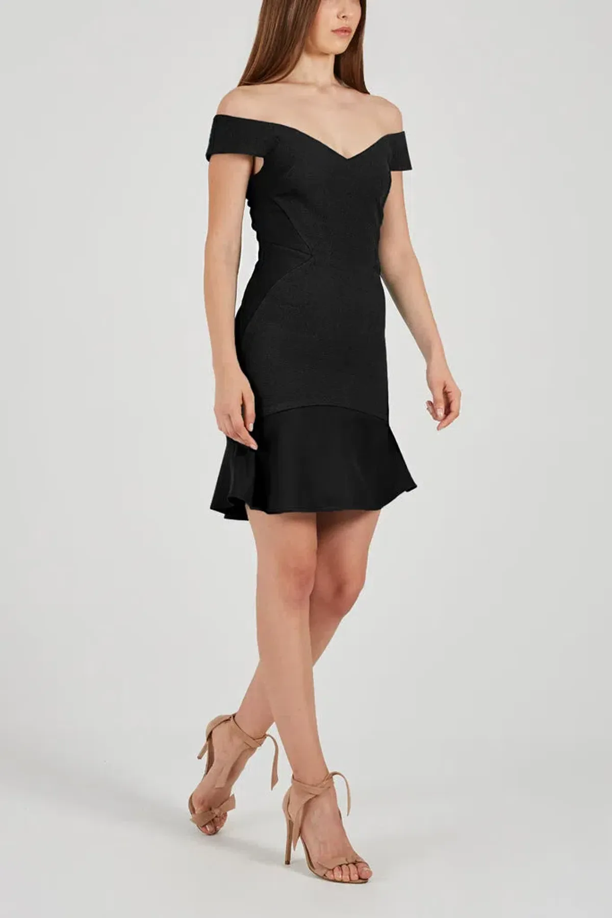 Rebecca Vallance Anise Mini Dress Black Size 8 - Image 1