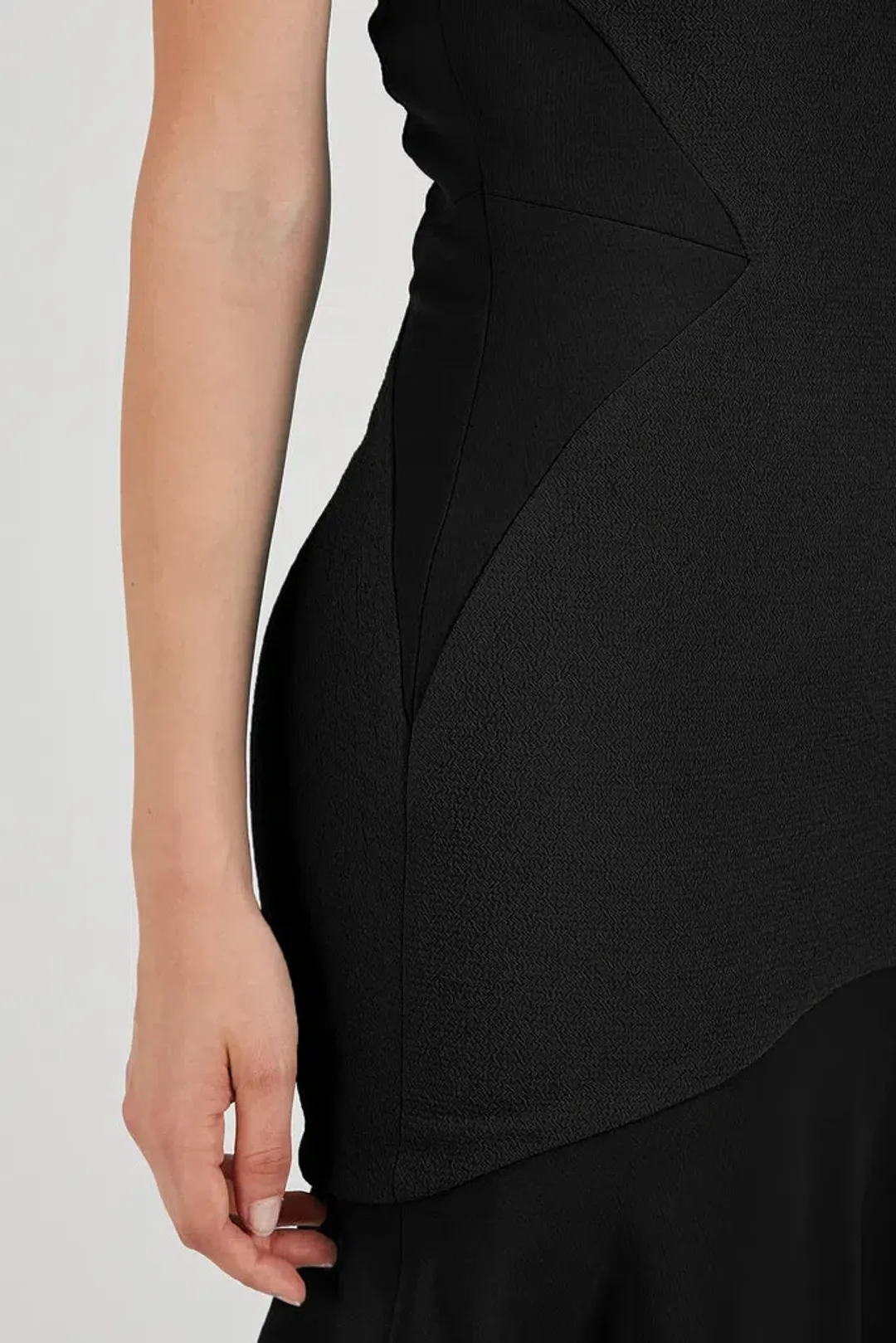 Rebecca Vallance Anise Mini Dress Black Size 8 for rent on The Volte - main image