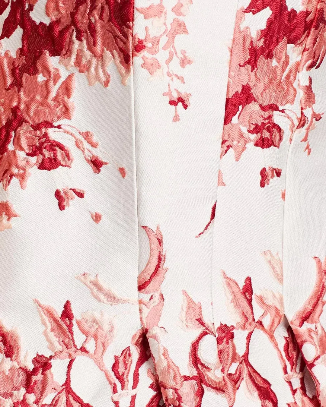 Nicola Finetti Emilia High Low Dress in Pink Roses Size 8 for rent on The Volte - main image