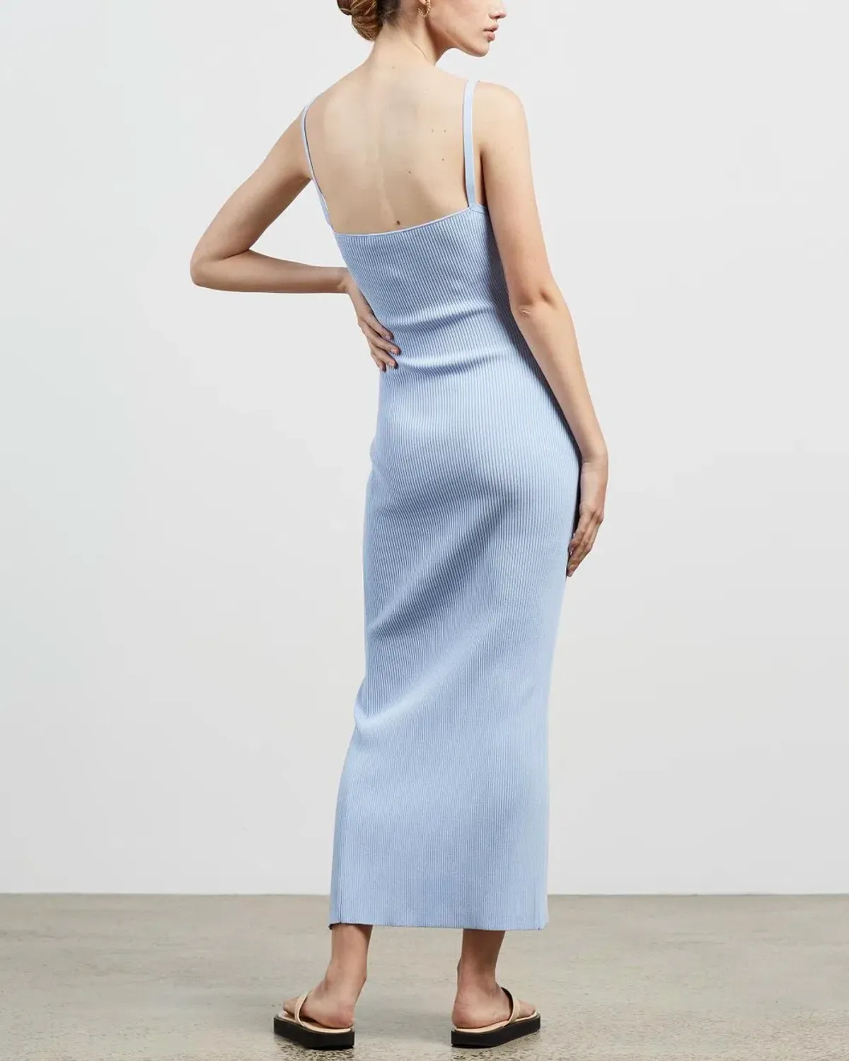 Bec & Bridge Lola Midi Dress Blue Size 12 - Image 3