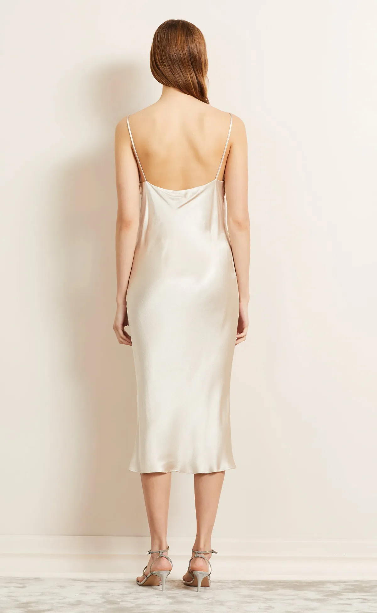 Bec & Bridge Moon Dance Slip Dress Sand Size 6 - Image 3