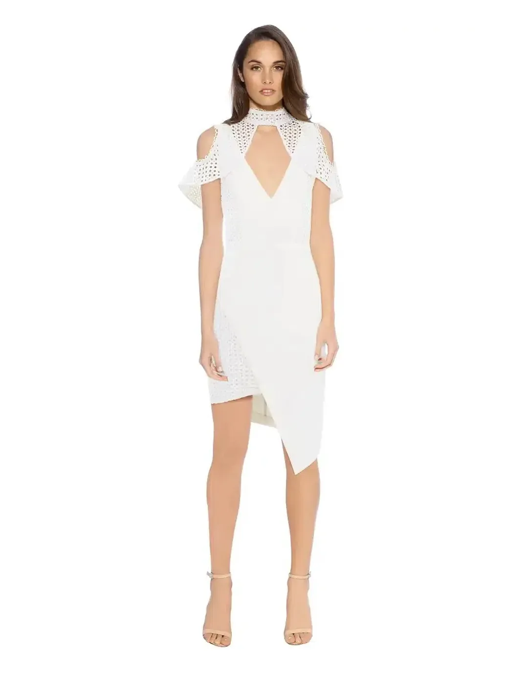 Elliatt Freesia Dress White Size XS/ AU 6 for rent on The Volte - main image