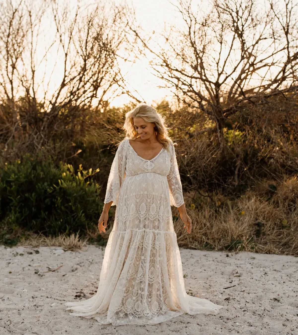 We Are Reclamation Be Love Gown White Size 18 - Image 12