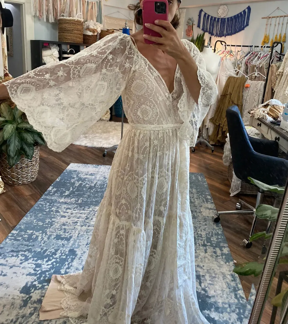 We Are Reclamation Be Love Gown White Size 18 - Image 25