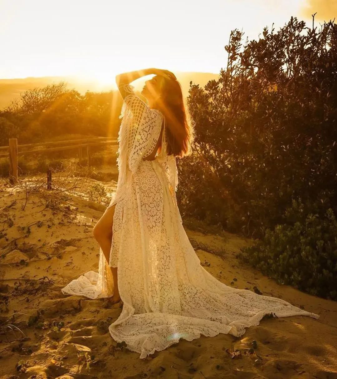 We Are Reclamation 'Bewitched By Boho' Gown White Size 20 for rent on The Volte - main image