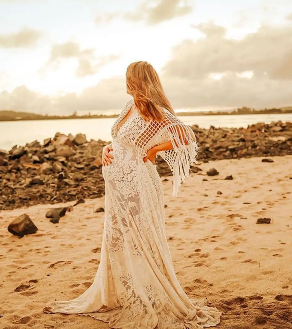 We Are Reclamation 'Bewitched By Boho' Gown White Size 20 - Image 7