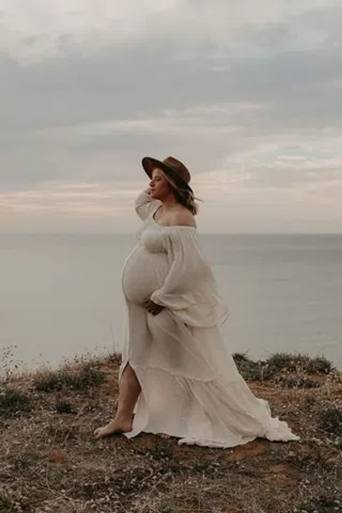 We Are Reclamation Ruffle Me Open Gown Buttercream - One Size Fits Most (Aus 8-22) - Image 12