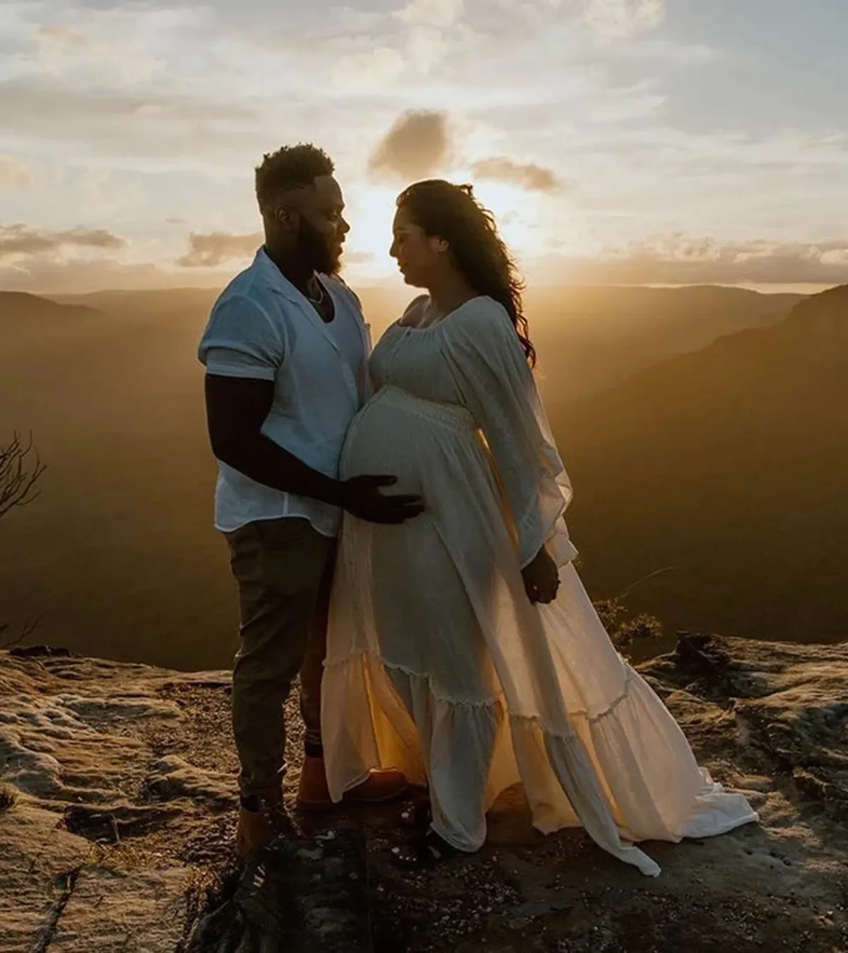 We Are Reclamation Ruffle Me Open Gown Buttercream - One Size Fits Most (Aus 8-22) - Image 3