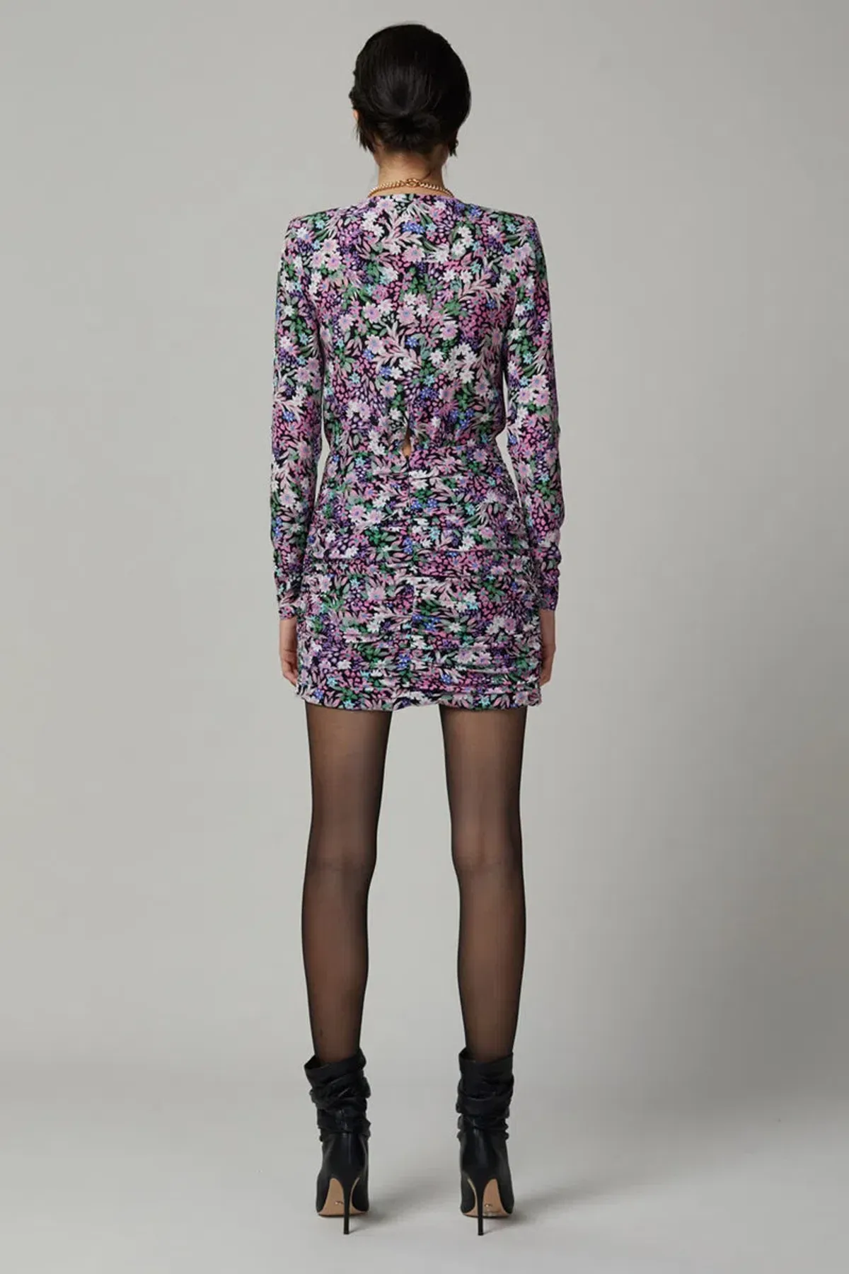 Bec and Bridge Anais Wrap Mini Dress Print Size 8 - Image 2