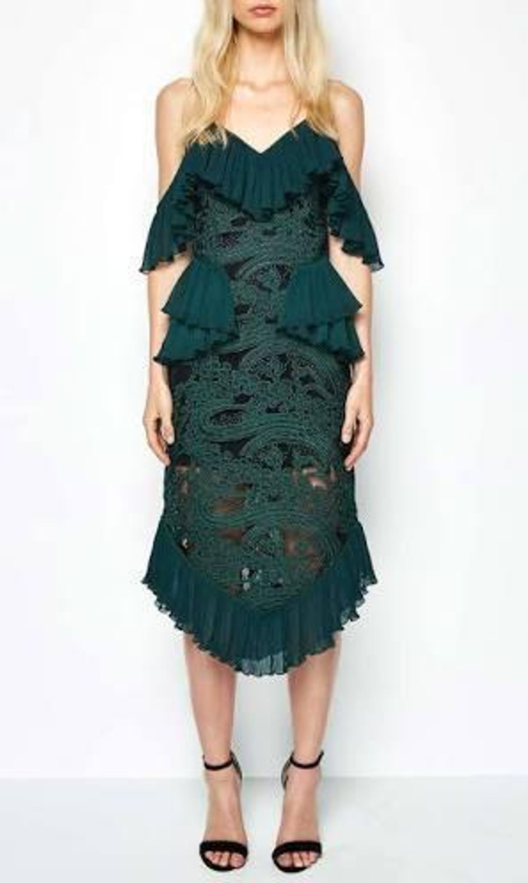 Alice McCall green dress  for rent on The Volte - main image