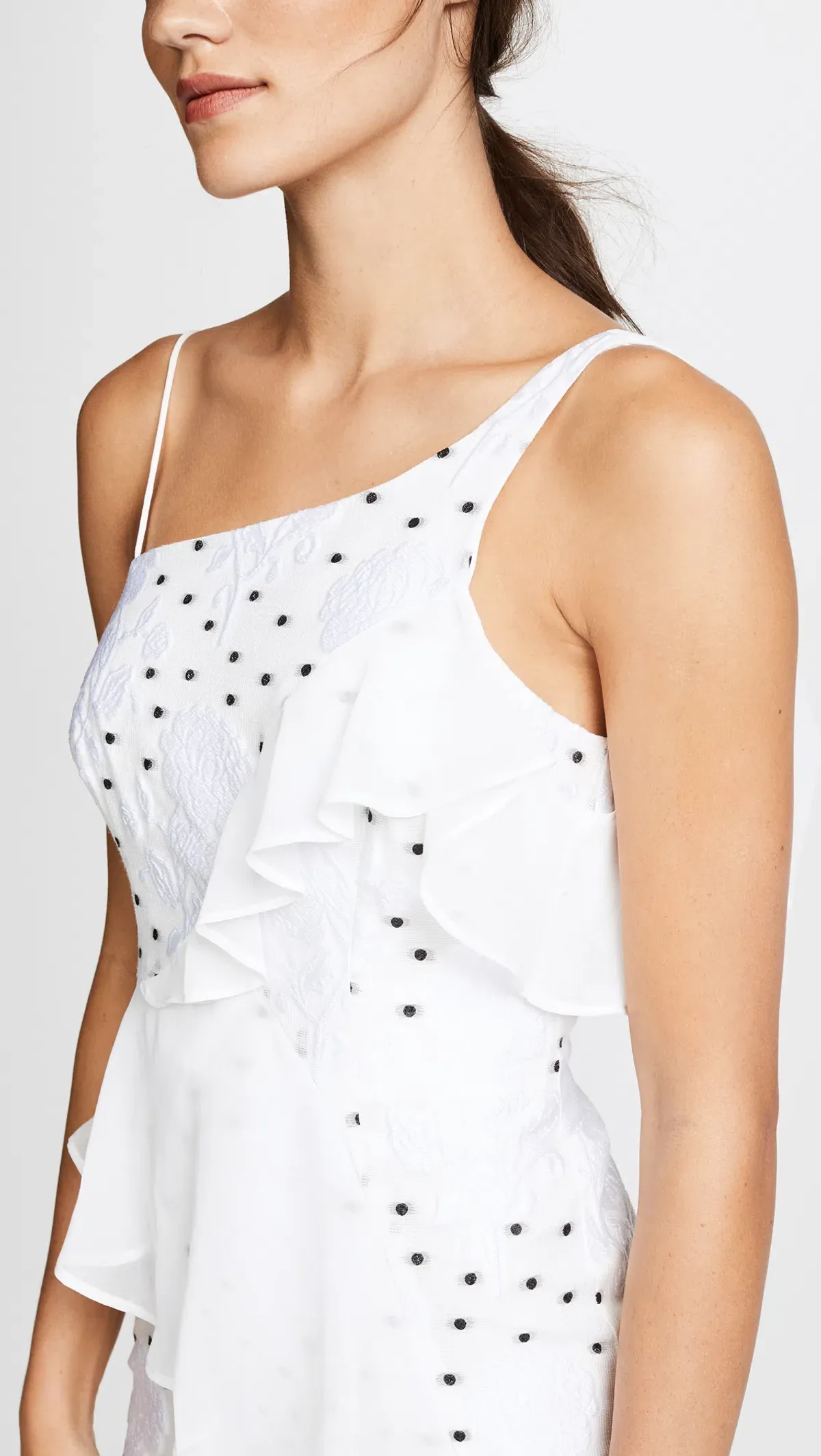 La Maison Talulah Associates Midi Dress White Size XS/ AU 6 - Image 3