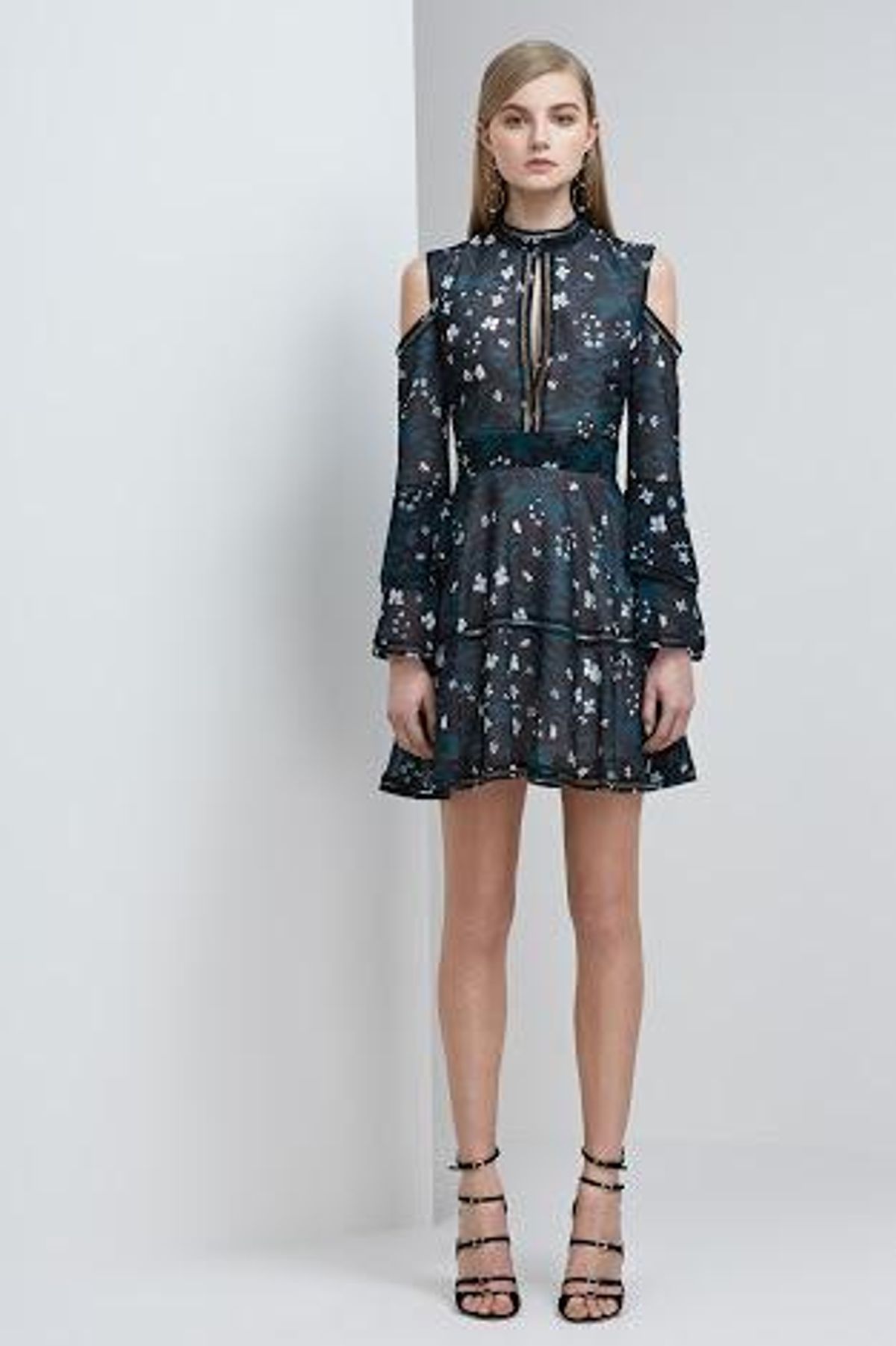 Keepsake Night Dance LS mini dress size 8 - Image 2