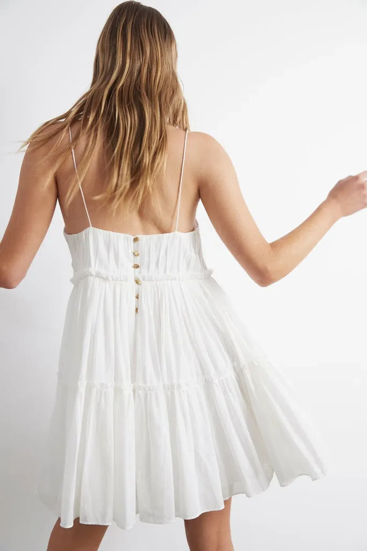 Aje Wilderness Mini Dress White Size 12 - Image 2