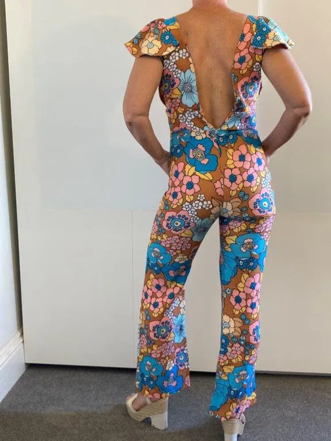 Dodo Bar Or Jenny Jumpsuit Print Size 8 for rent on The Volte - main image