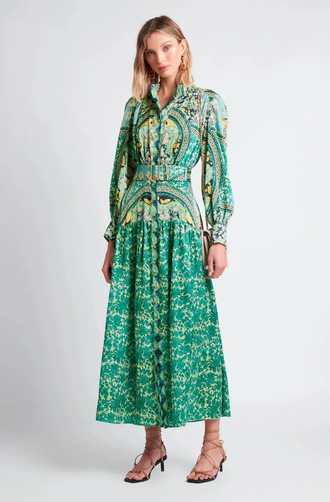 Sheike Georgia Shirt Dress Print Size 12 for rent on The Volte - main image