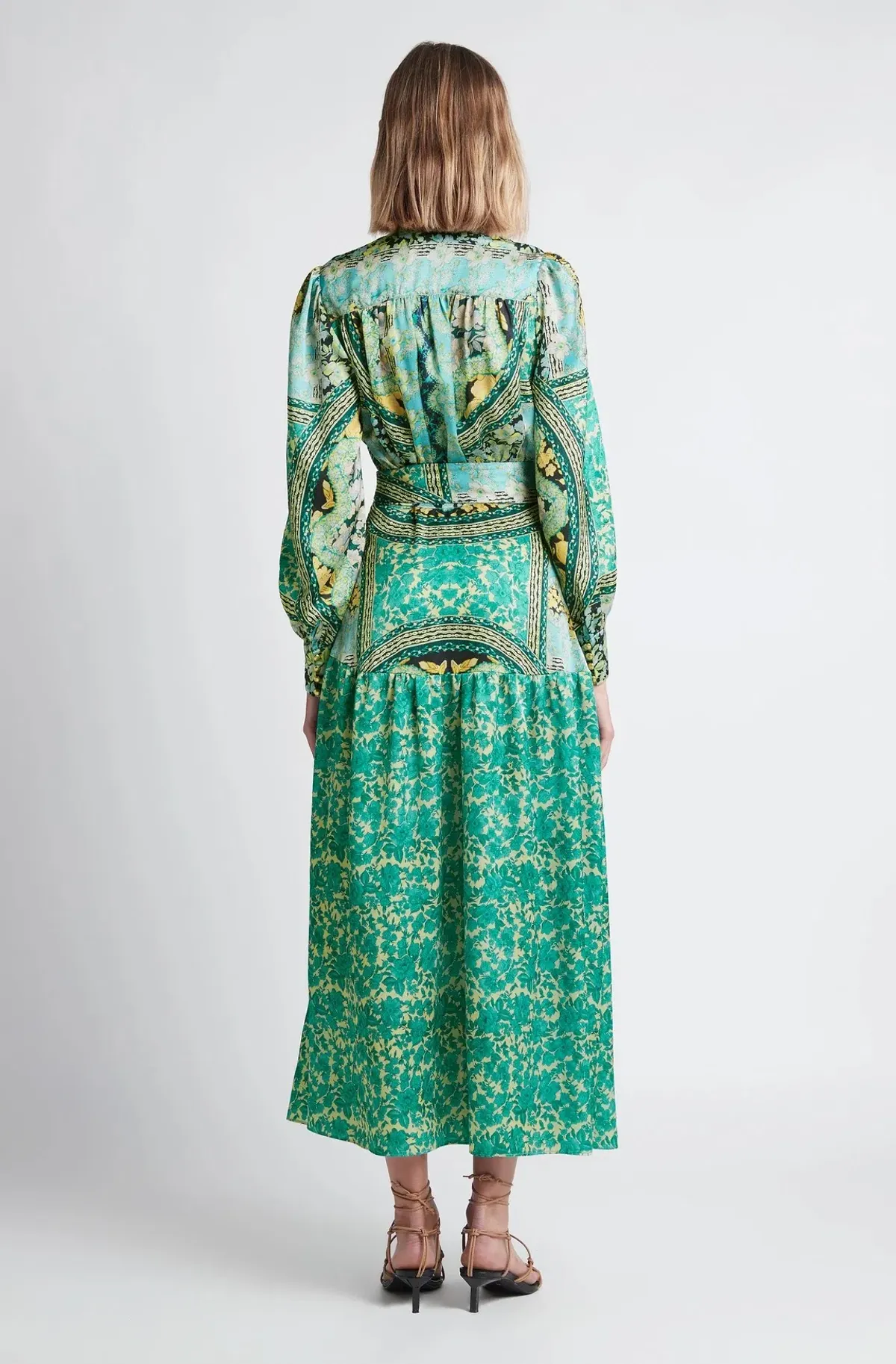 Sheike Georgia Shirt Dress Print Size 12 - Image 2