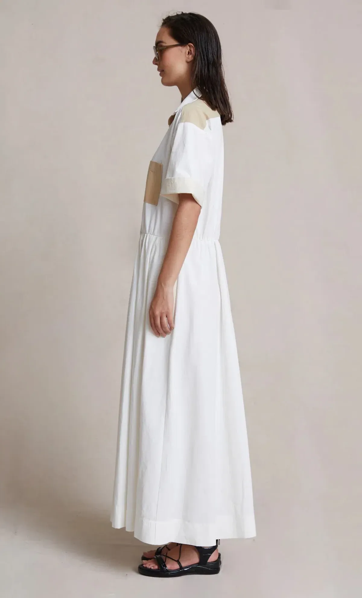 Bec & Bridge Sedona Shirt Dress White Size 10 - Image 2