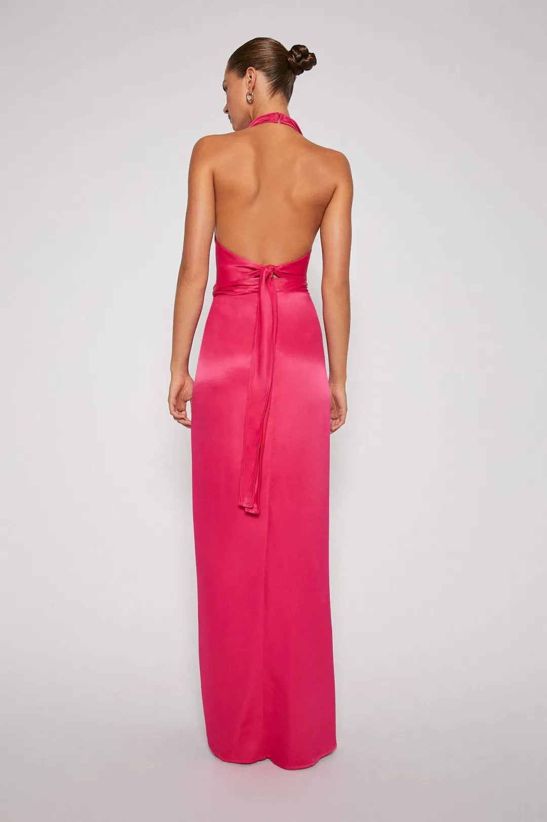 Scanlan Theodore Satin Drape Set Pink Size AU 6 for rent on The Volte - main image