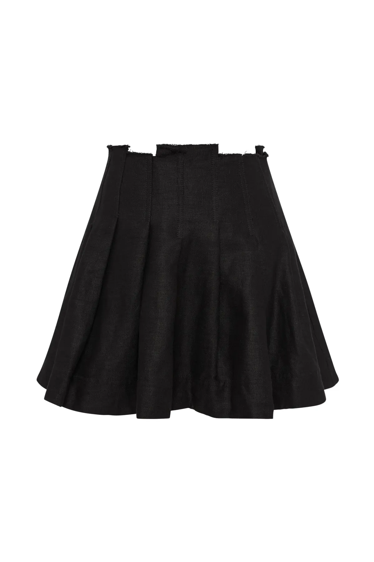Aje Byblos Mini Skirt Black Size 8 - Image 4