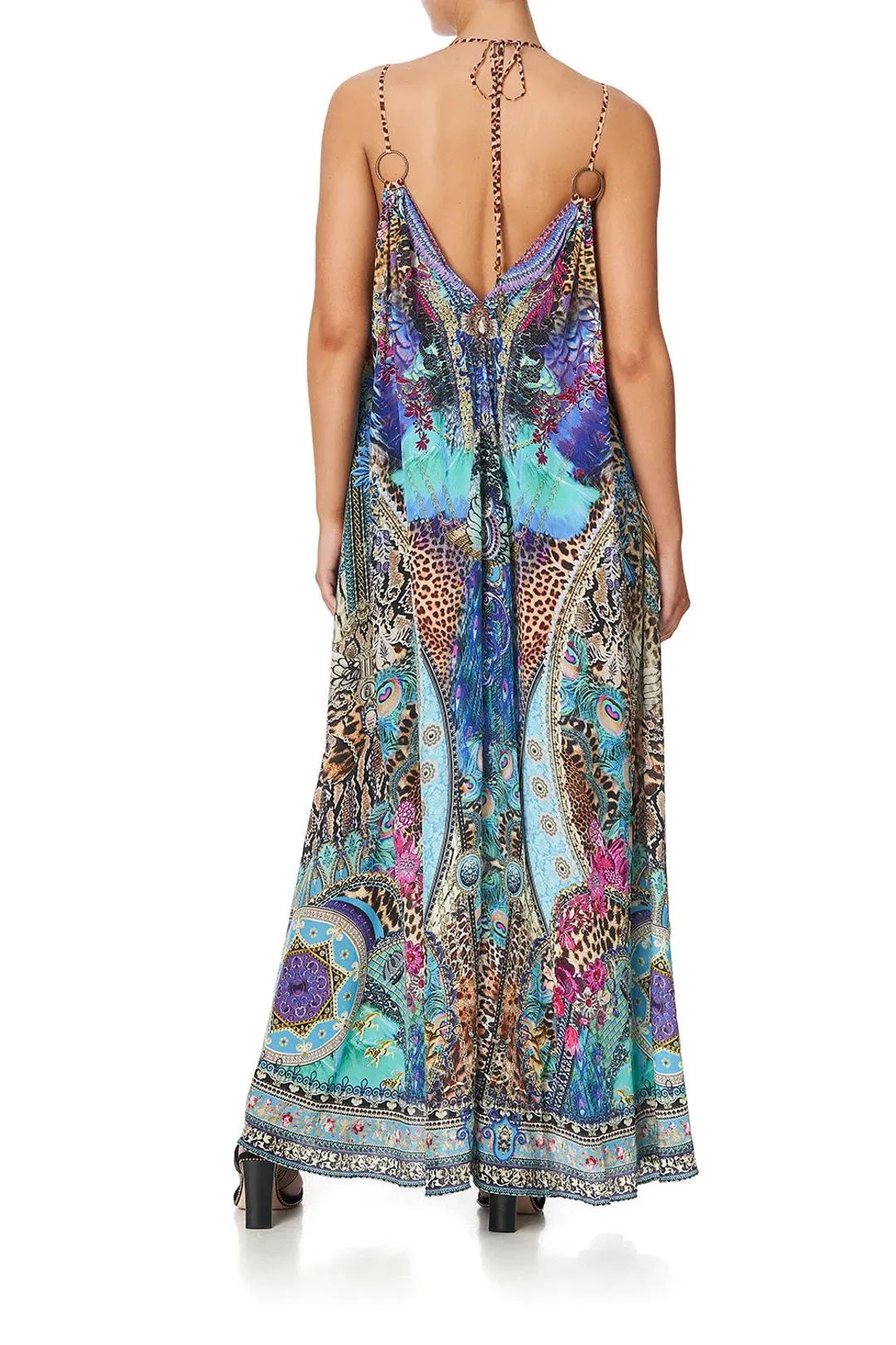 Camilla Basilica Beauty Strap Ring Dress Print One Size  for rent on The Volte - main image
