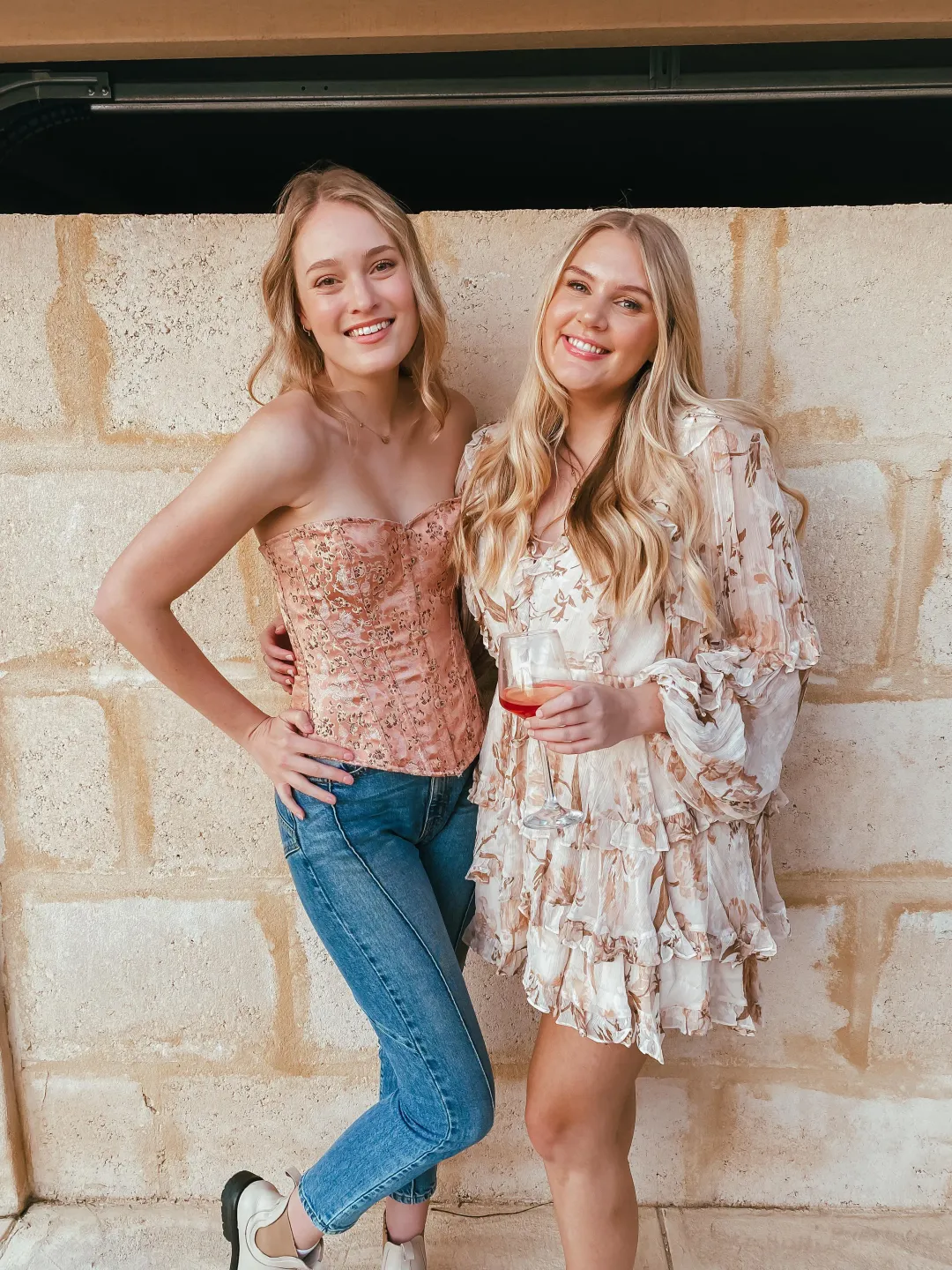 Shona Joy Nina Balloon Sleeve Frill Mini Dress Print Size 12 for rent on The Volte - main image