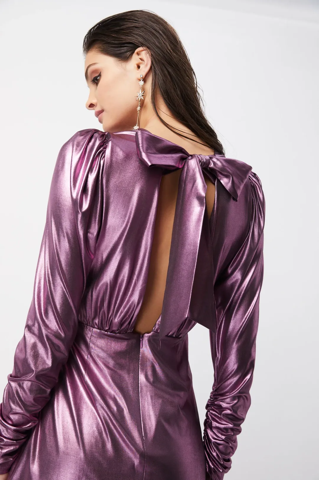 Elliatt Avalee Dress Purple Size 6 for rent on The Volte - main image