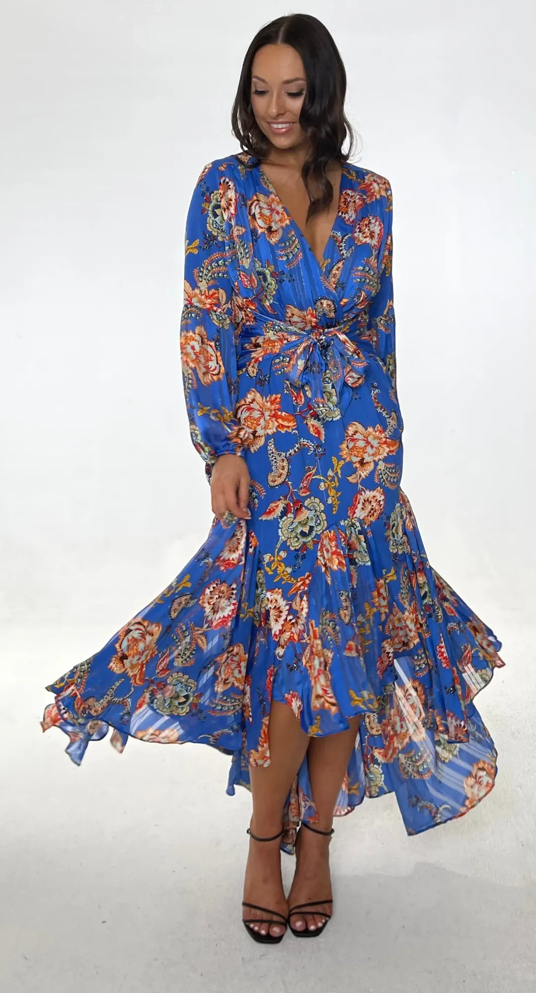 Elliatt Balance Dress Print Size 8 for rent on The Volte - main image