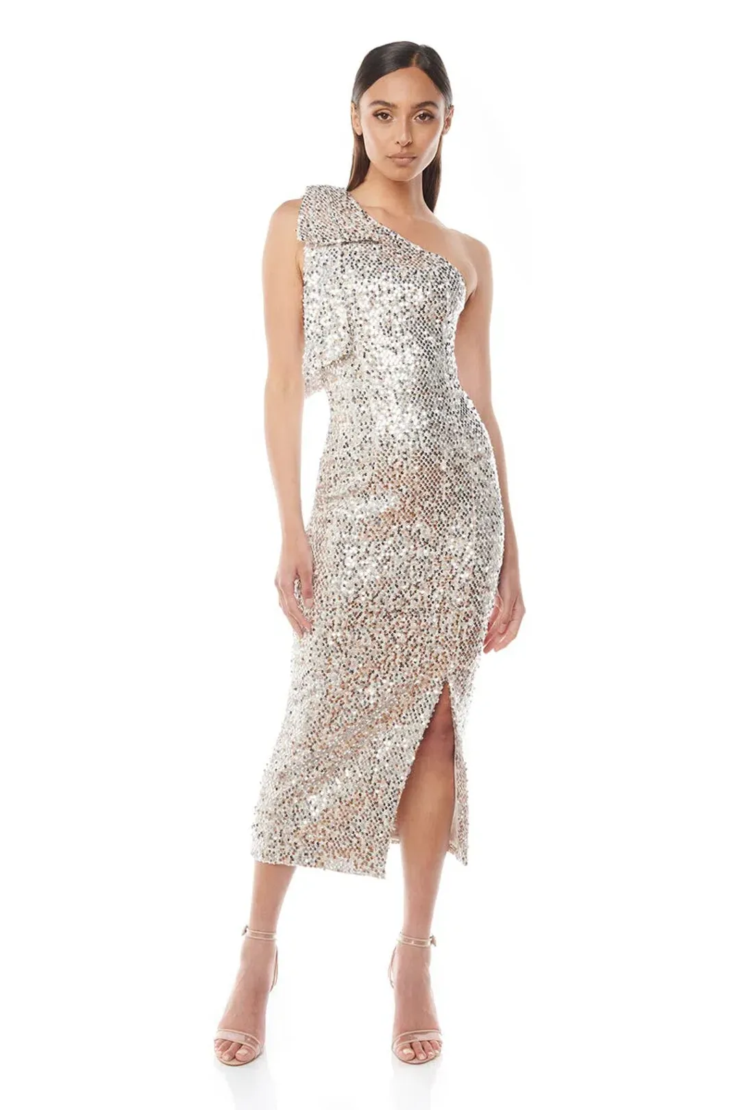 Eliya The Label Lydia Dress Sequin Size 14 for rent on The Volte - main image