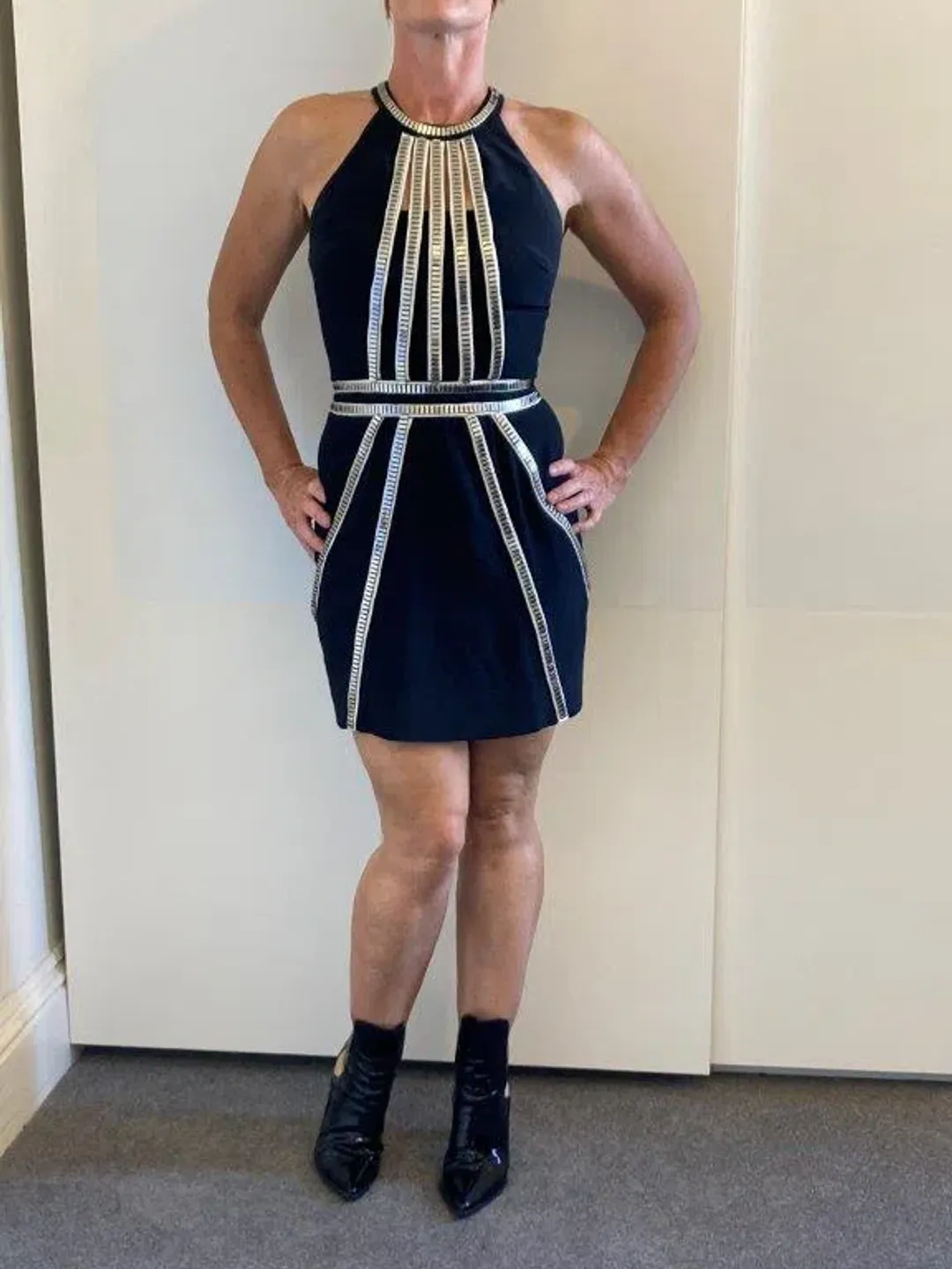 Sass & Bide The Top D Dress Black Size 8 for rent on The Volte - main image