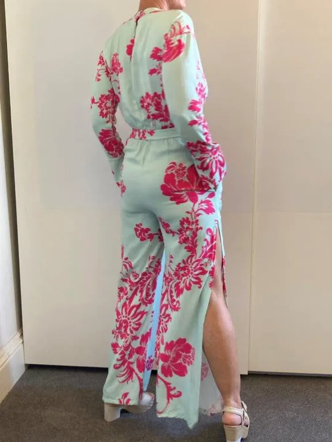 Sass & Bide Sweet Mercy Jumpsuit Print Size 6 for rent on The Volte - main image